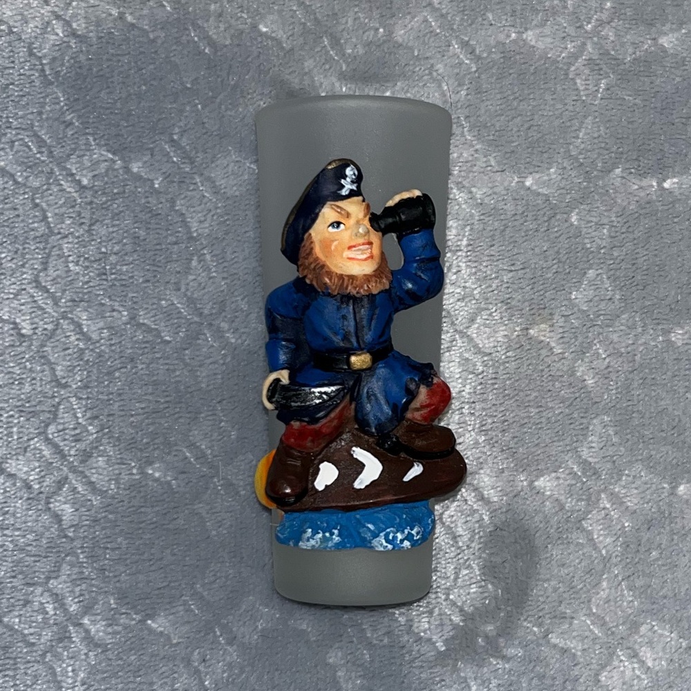 3/$10 Nautical Themed Captain Shot Glass